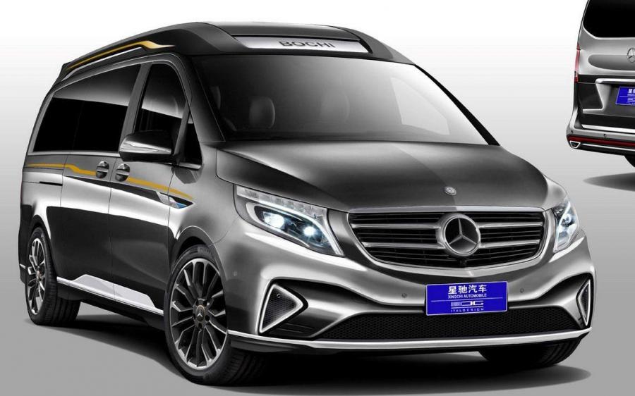 Mercedes-Benz V260L Vulcanus by ItalDesign '2018
